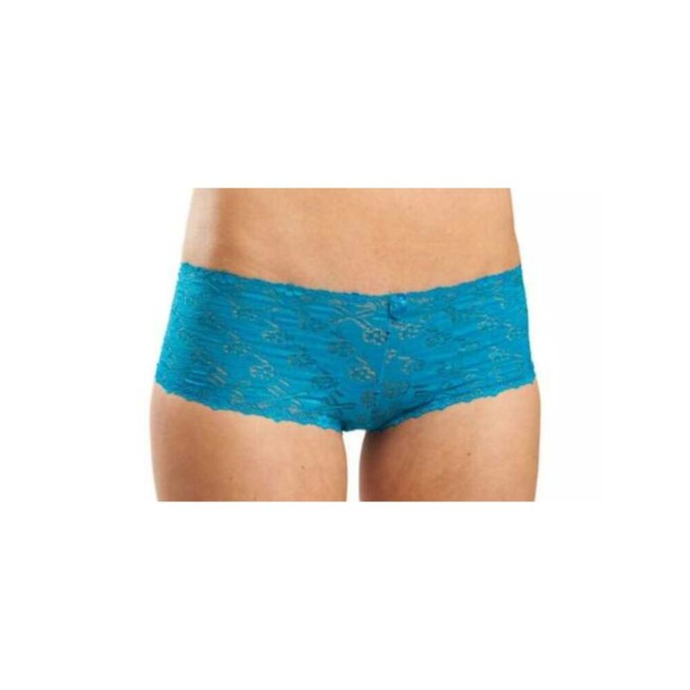 MAMIA Intimates Blue Floral Romantic Boy Short Underwear L